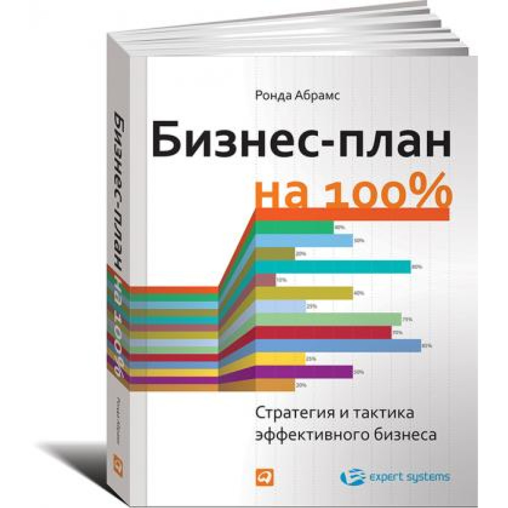 Бізнес-план на 100%: Стратегія і тактика ефективного бізнесу.  Ронда Абрамс.